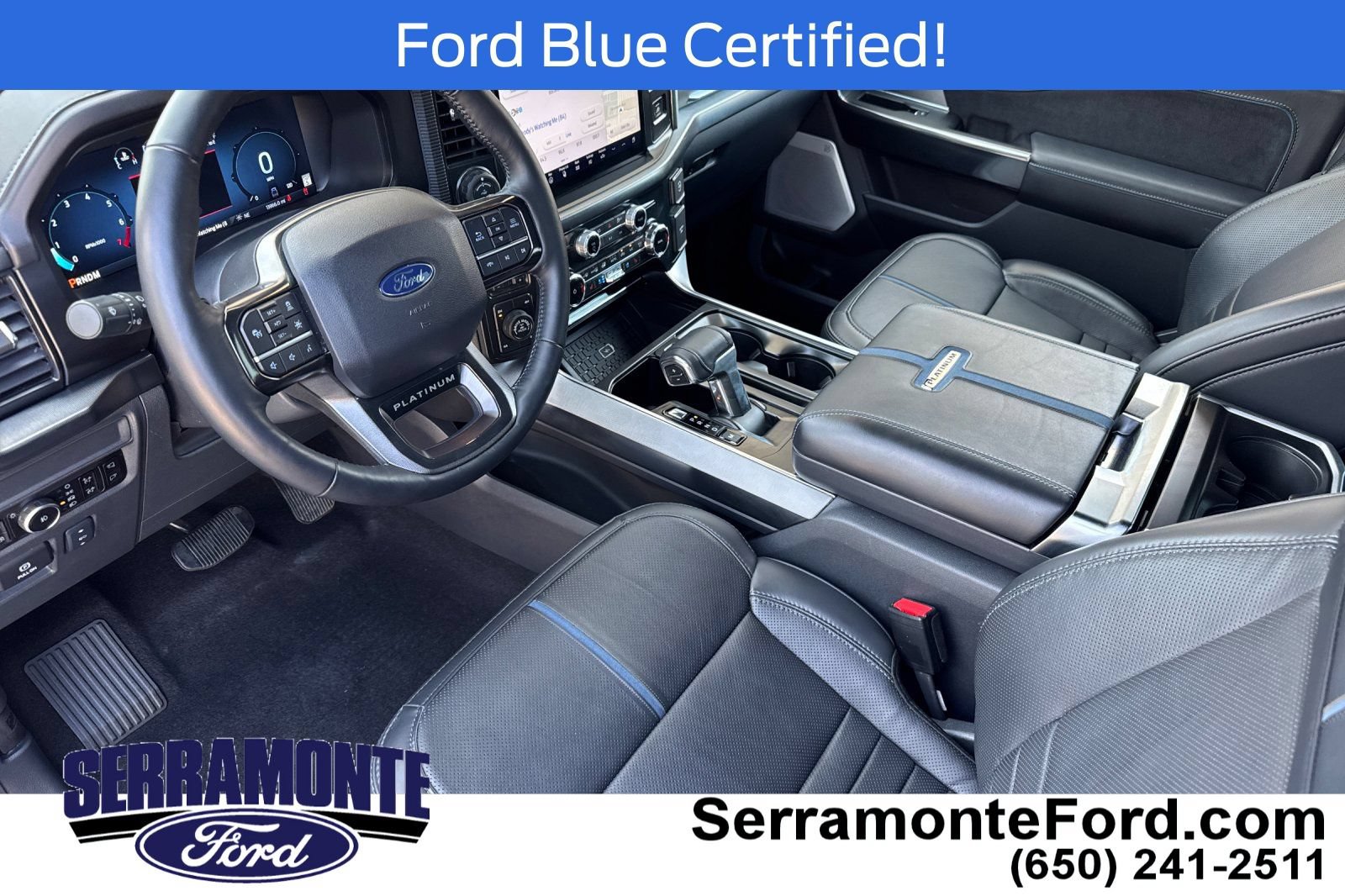 Certified 2025 Ford F150 Platinum w/ Equipment Group 702A High AWD/4WD image 13