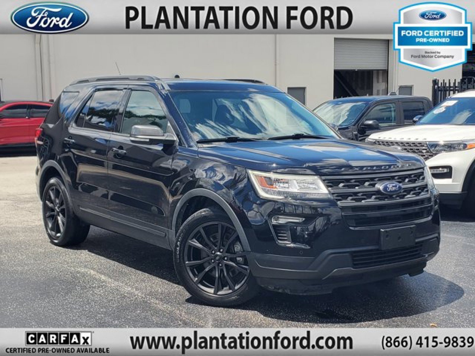 Certified 2019 Ford Explorer XLT w/ Equipment Group 202A