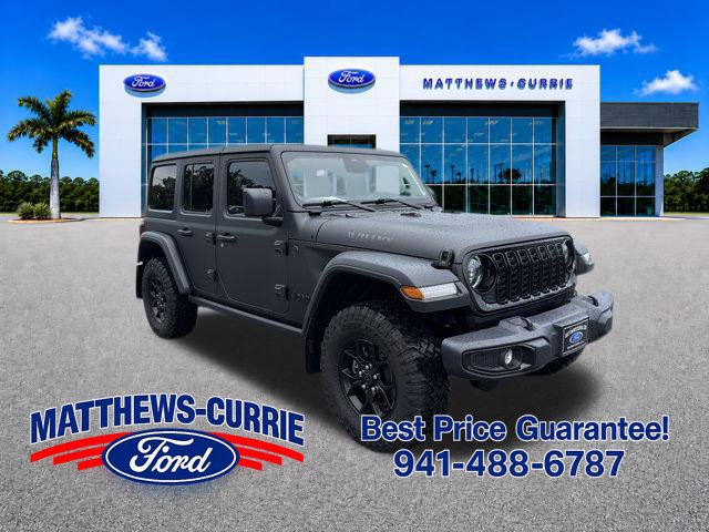 Used 2025 Jeep Wrangler Unlimited Sport AWD/4WD image 1