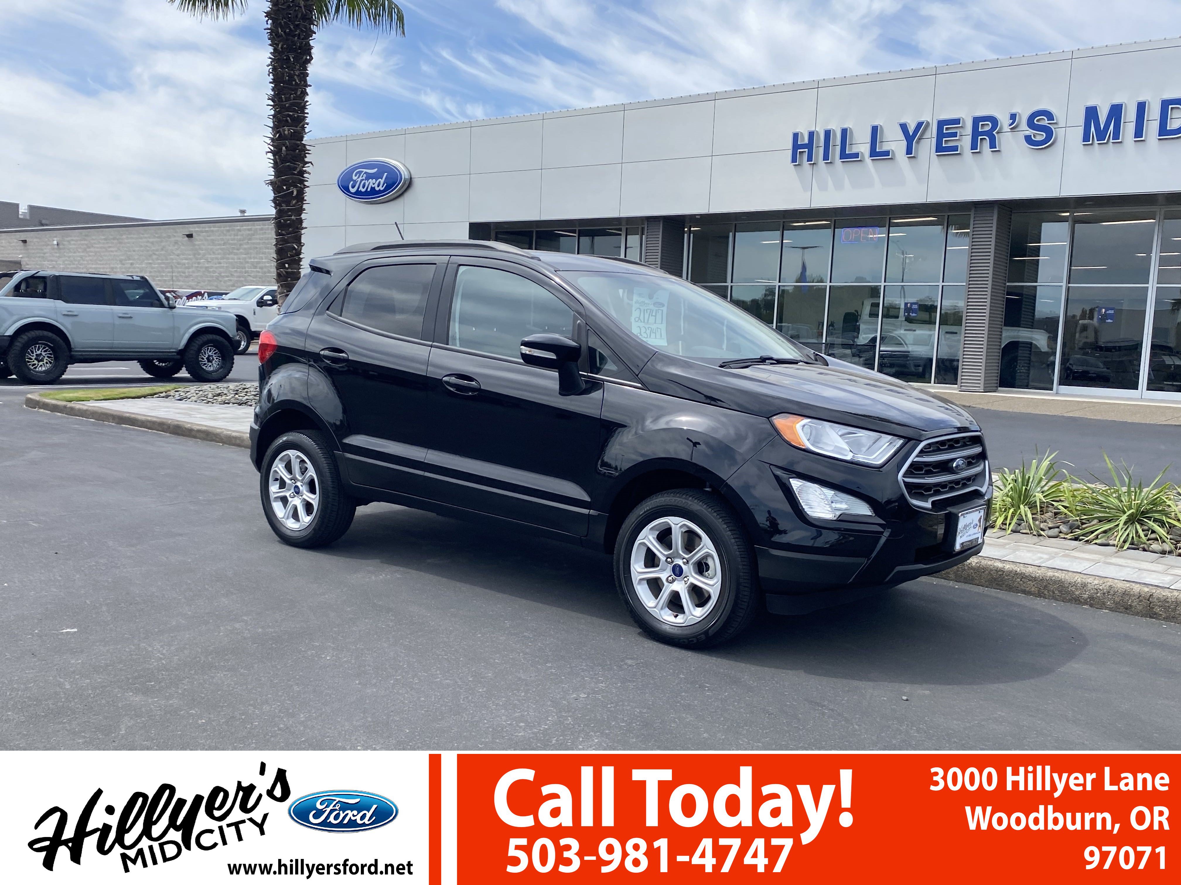 Certified 2022 Ford EcoSport SE w/ SE Convenience Package AWD/4WD image 1