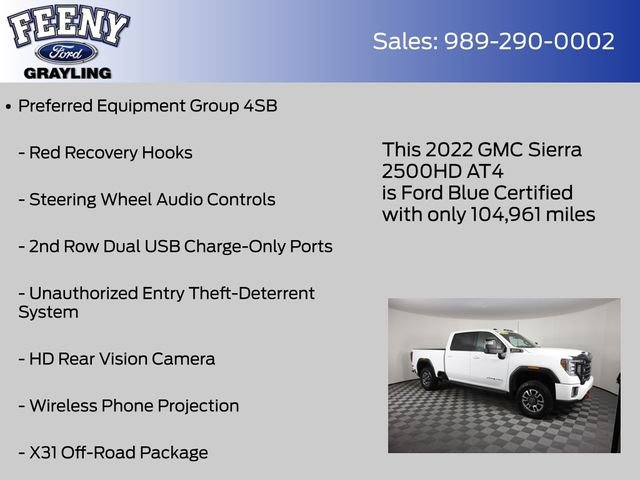 Used 2022 GMC Sierra 2500 AT4 AWD/4WD image 21