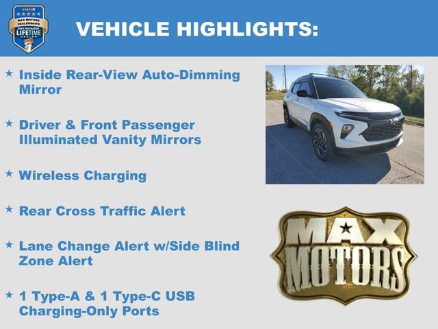 Used 2024 Chevrolet TrailBlazer RS w/ Convenience Package image 11