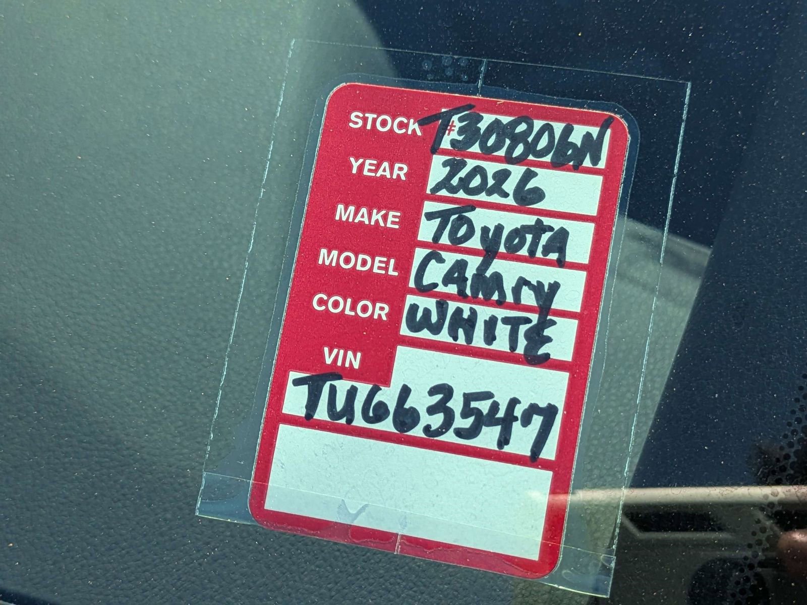Used 2026 Toyota Camry SE FWD image 16