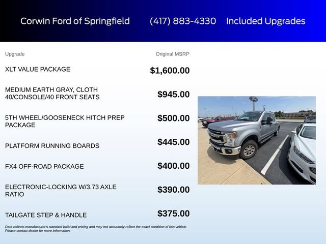 Certified 2020 Ford F250 XLT w/ XLT Value Package AWD/4WD image 6