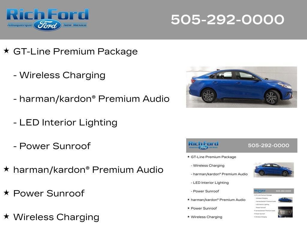 Used 2024 Kia Forte GT-Line w/ GT-Line Premium Package FWD image 12