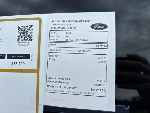 Certified 2025 Ford F150 XLT w/ Equipment Group 301A Standard AWD/4WD image 3