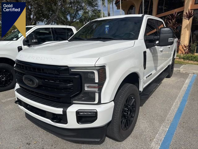 Certified 2022 Ford F250 Lariat w/ Black Appearance Package image 1