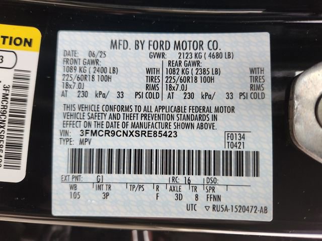 Certified 2025 Ford Bronco Sport Outer Banks w/ Outer Banks Tech Package+ image 27