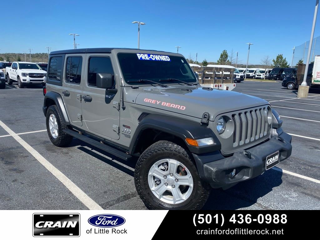 Used 2019 Jeep Wrangler Unlimited Sport S