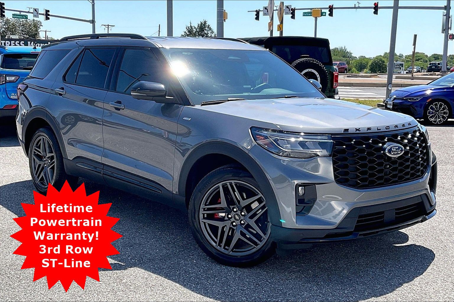 Certified 2025 Ford Explorer ST-Line w/ ST-Line Street Pack