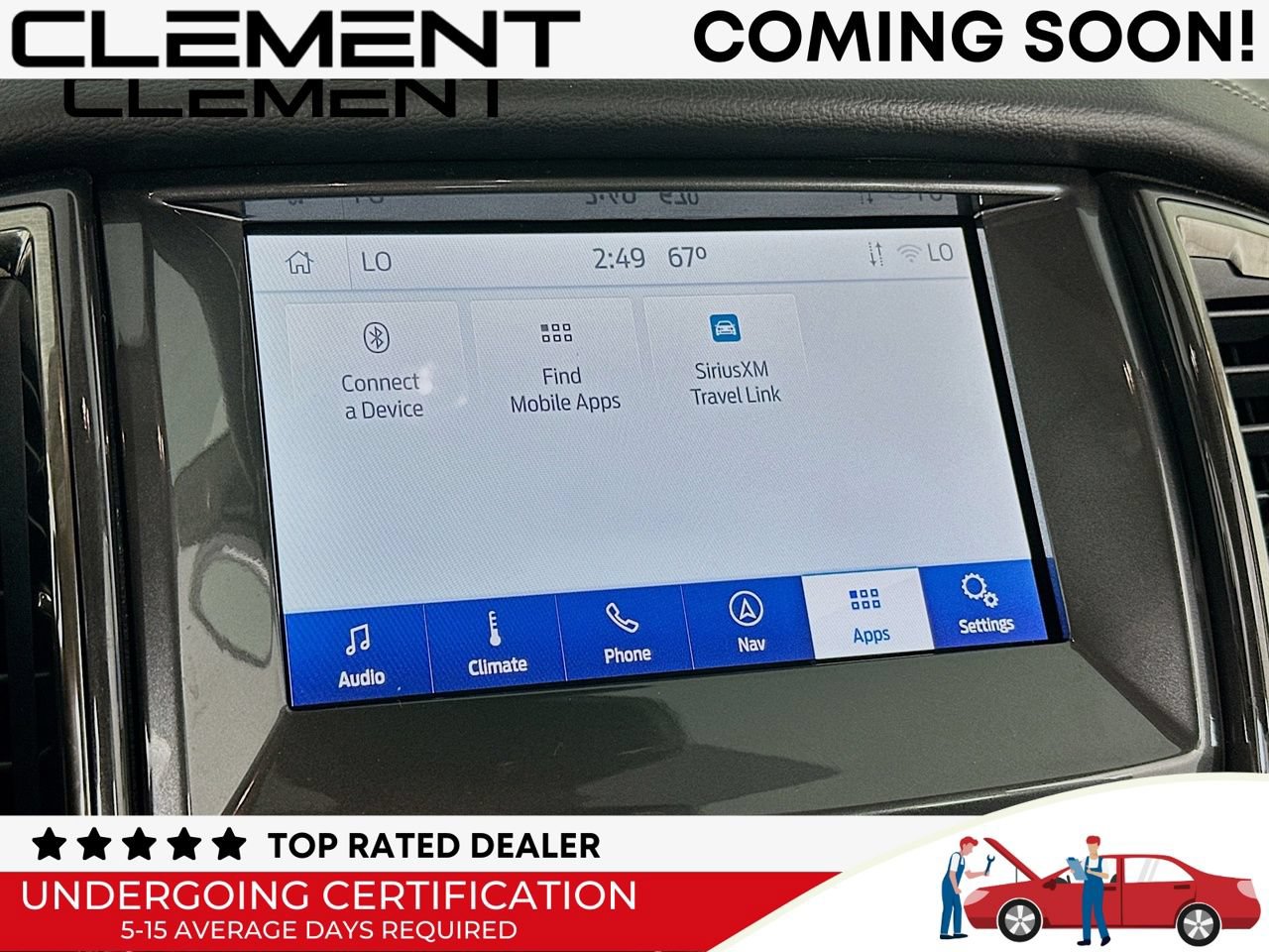 Certified 2023 Ford Ranger Lariat w/ Technology Package AWD/4WD image 19