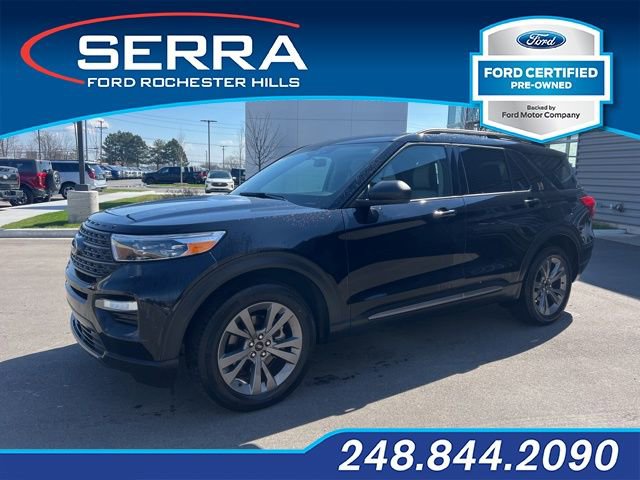 Certified 2021 Ford Explorer XLT w/ Equipment Group 202A image 1