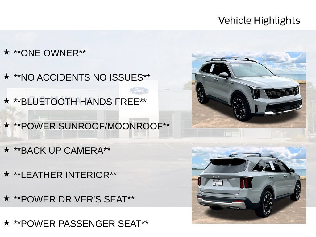 Used 2025 Kia Sorento EX w/ Panoramic Sunroof Package FWD image 6