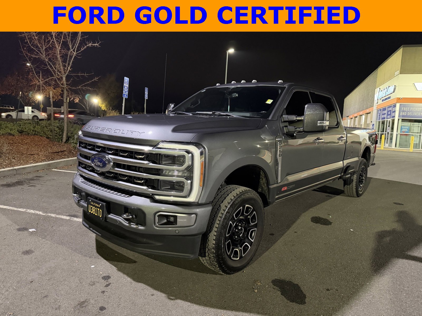 Certified 2023 Ford F250 Platinum image 1