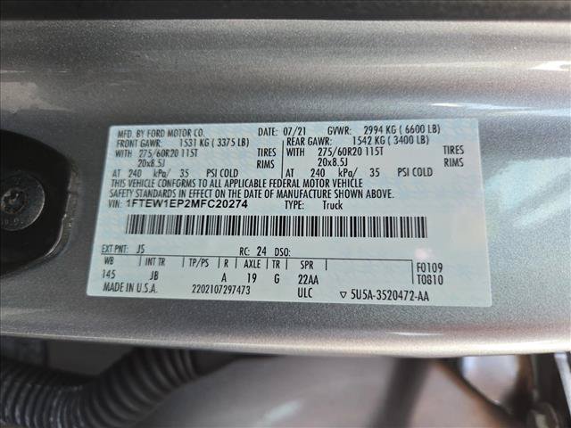 Certified 2021 Ford F150 XL w/ STX Appearance Package AWD/4WD image 23