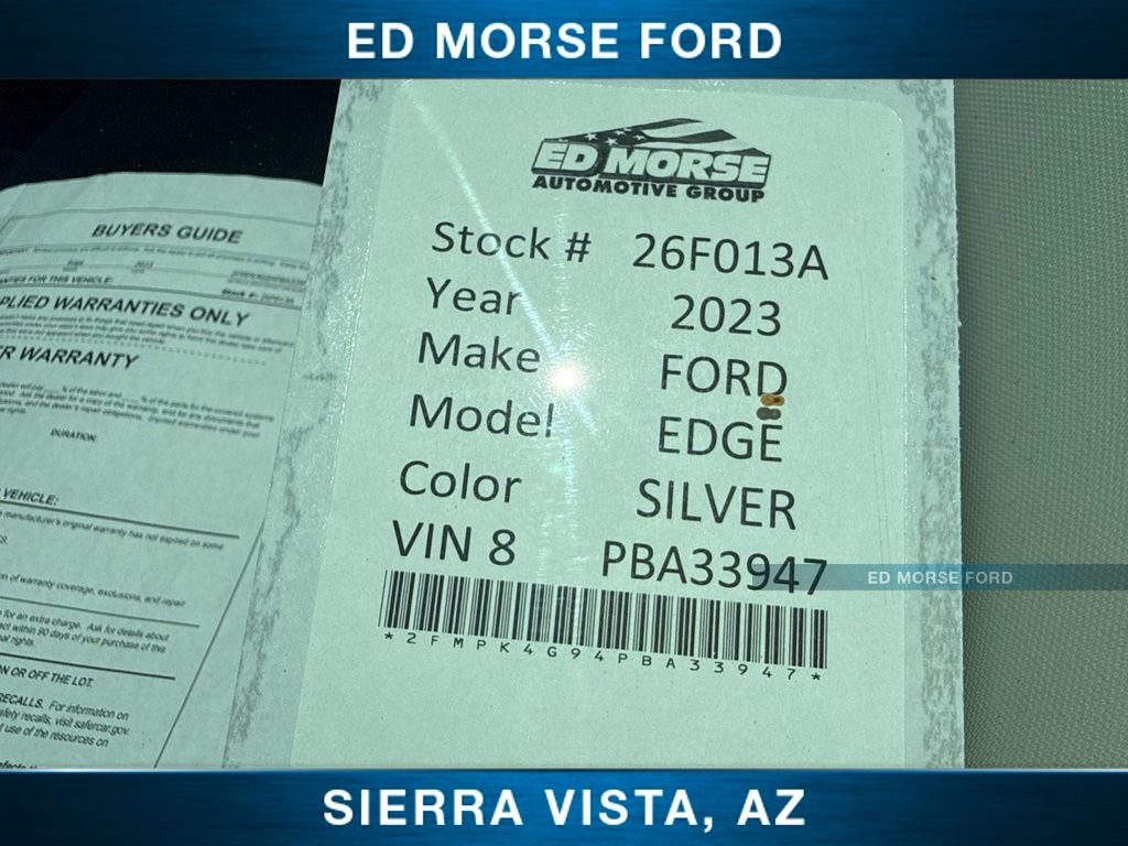 Certified 2023 Ford Edge SE AWD/4WD video 2