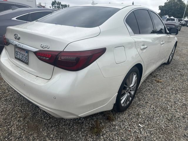 Used 2023 INFINITI Q50 Luxe w/ Cargo Package RWD image 3