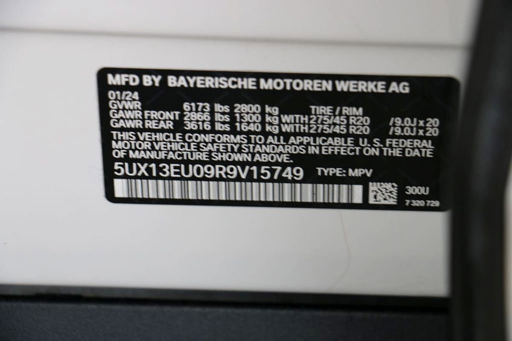 Used 2024 BMW X5 sDrive40i w/ Parking Assistance Package RWD image 37
