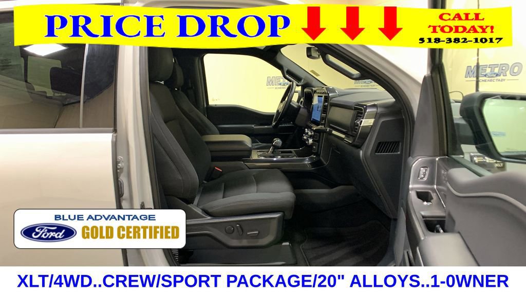 Certified 2023 Ford F150 XLT w/ Equipment Group 302A High image 14