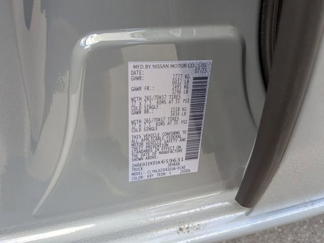 Used 2025 Nissan Frontier PRO-4X w/ Pro Premium Package AWD/4WD image 31