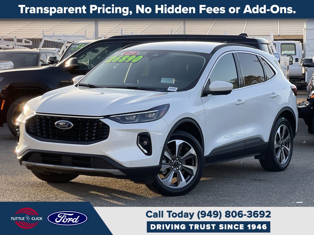 Certified 2023 Ford Escape Platinum w/ Premium Technology Package