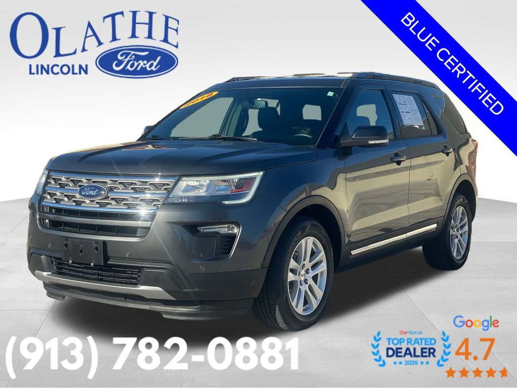 Certified 2018 Ford Explorer XLT w/ Equipment Group 202A