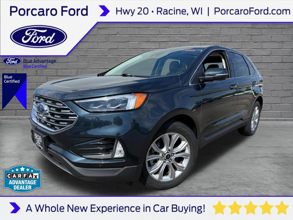 Certified 2023 Ford Edge Titanium w/ Equipment Group 301A AWD/4WD image 1