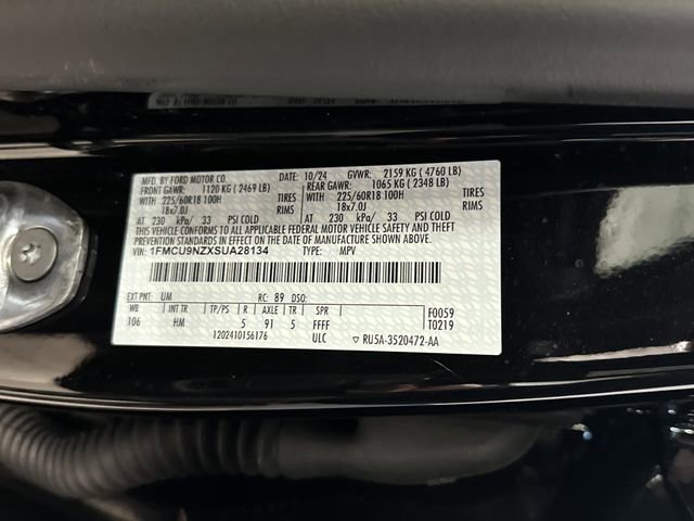 Certified 2025 Ford Escape ST-Line Elite w/ Tech Pack #1 image 39