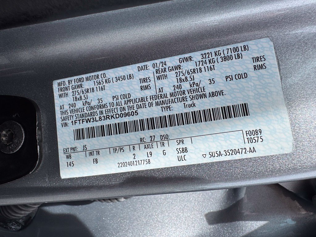 Certified 2024 Ford F150 XLT w/ Equipment Group 302A MID AWD/4WD image 53