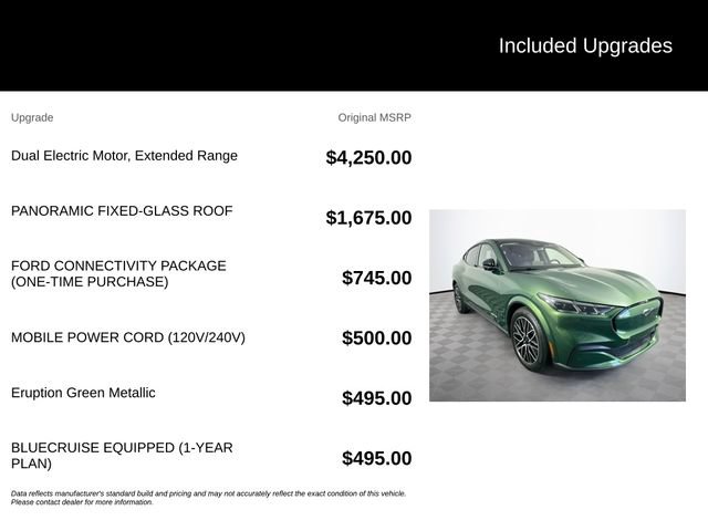 Certified 2025 Ford Mustang Mach-E Premium AWD/4WD image 6