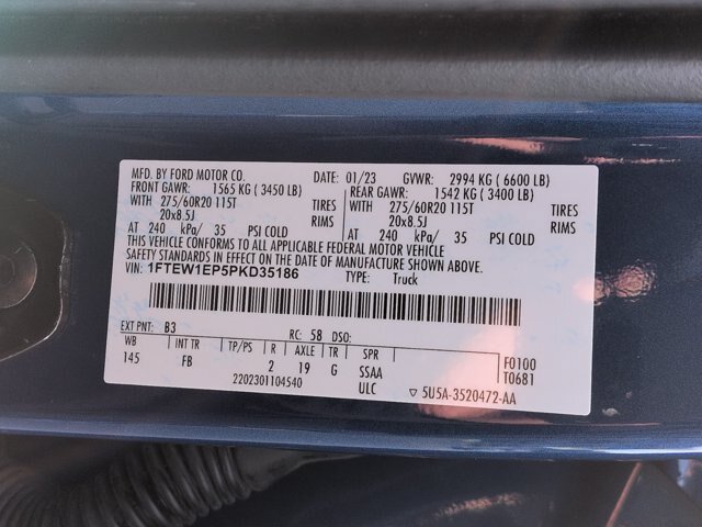 Certified 2023 Ford F150 XLT w/ Equipment Group 302A High AWD/4WD image 36
