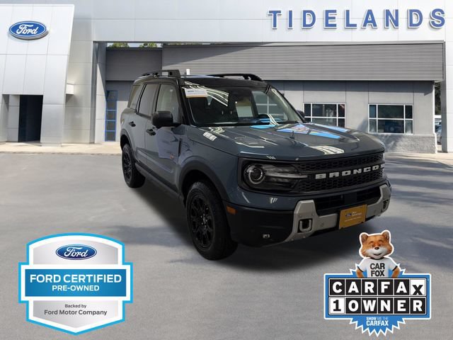 Certified 2025 Ford Bronco Sport Badlands w/ Badlands Tech Package AWD/4WD 360° Tour
