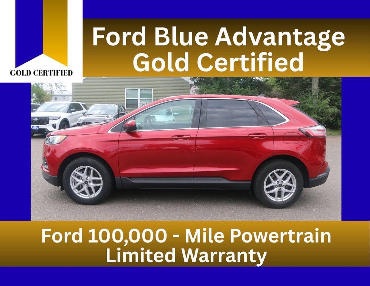 Certified 2024 Ford Edge SEL