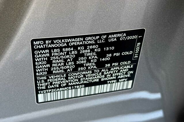 Used 2021 Volkswagen Atlas SEL Premium image 25