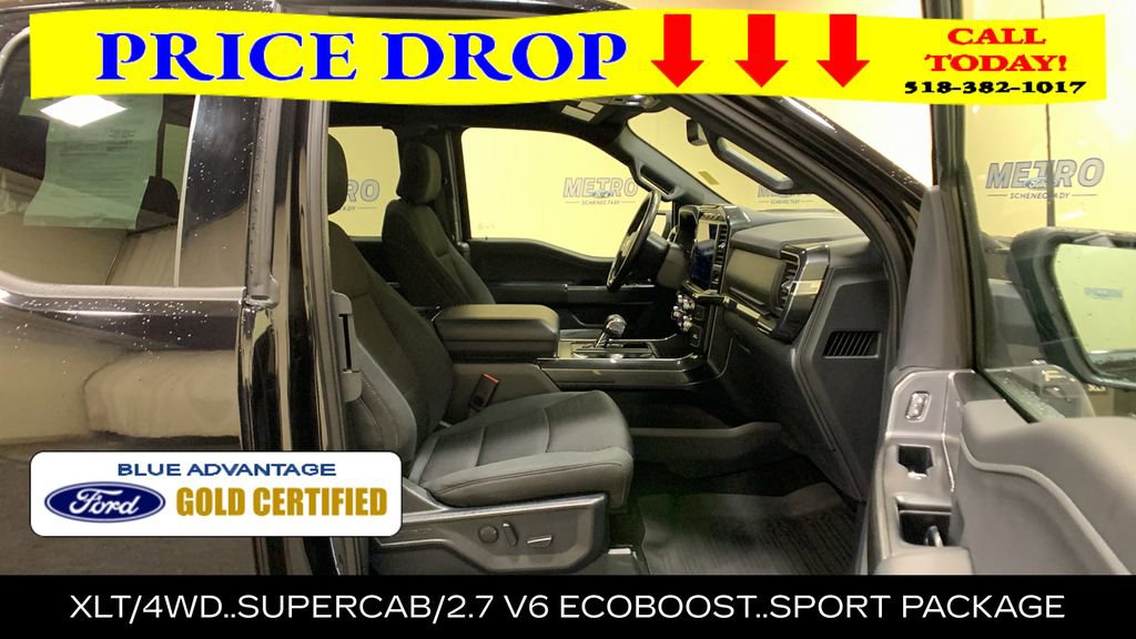 Certified 2022 Ford F150 XLT w/ Equipment Group 302A High AWD/4WD image 12