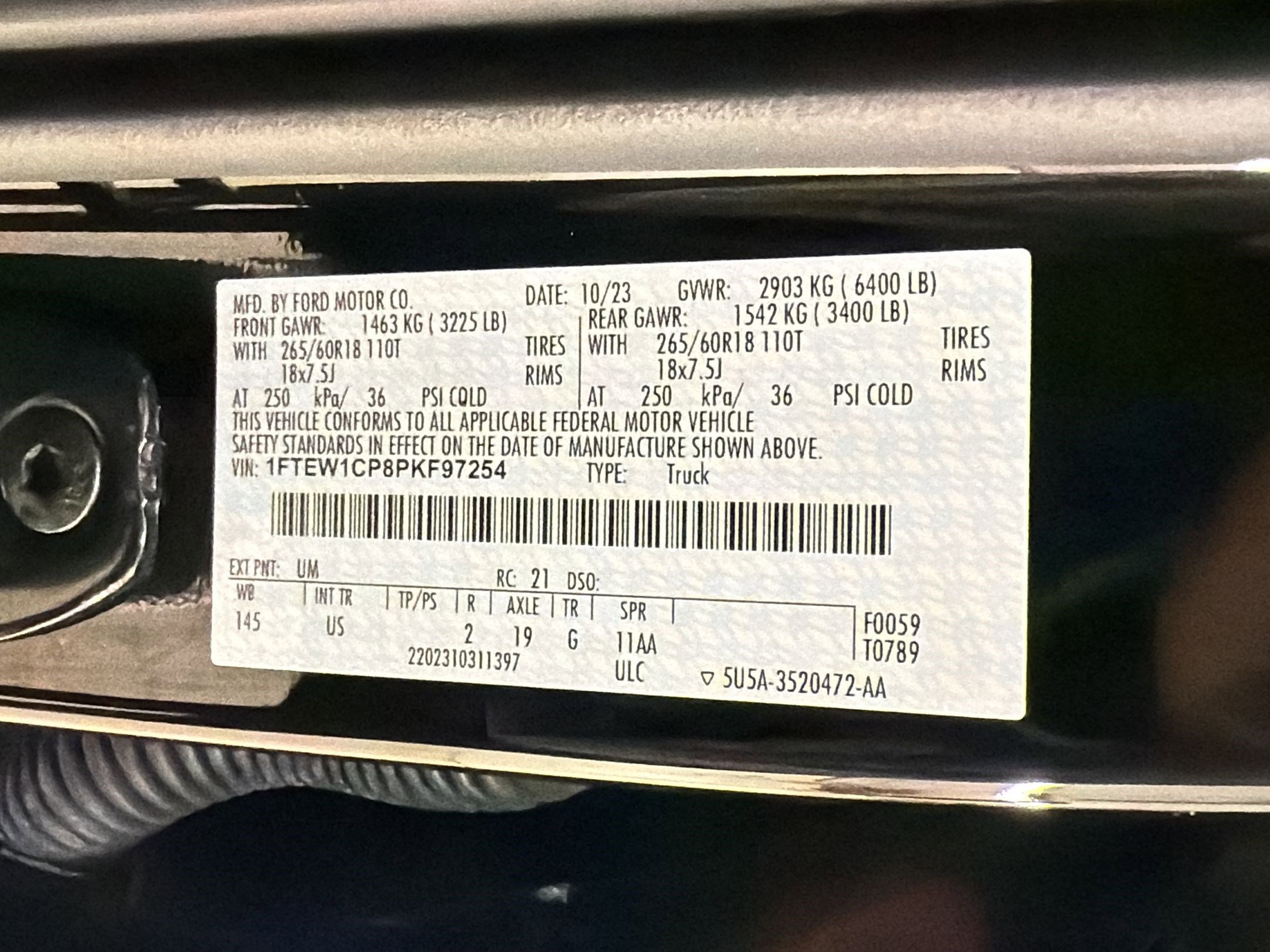 Certified 2023 Ford F150 XLT w/ Equipment Group 302A High RWD image 19
