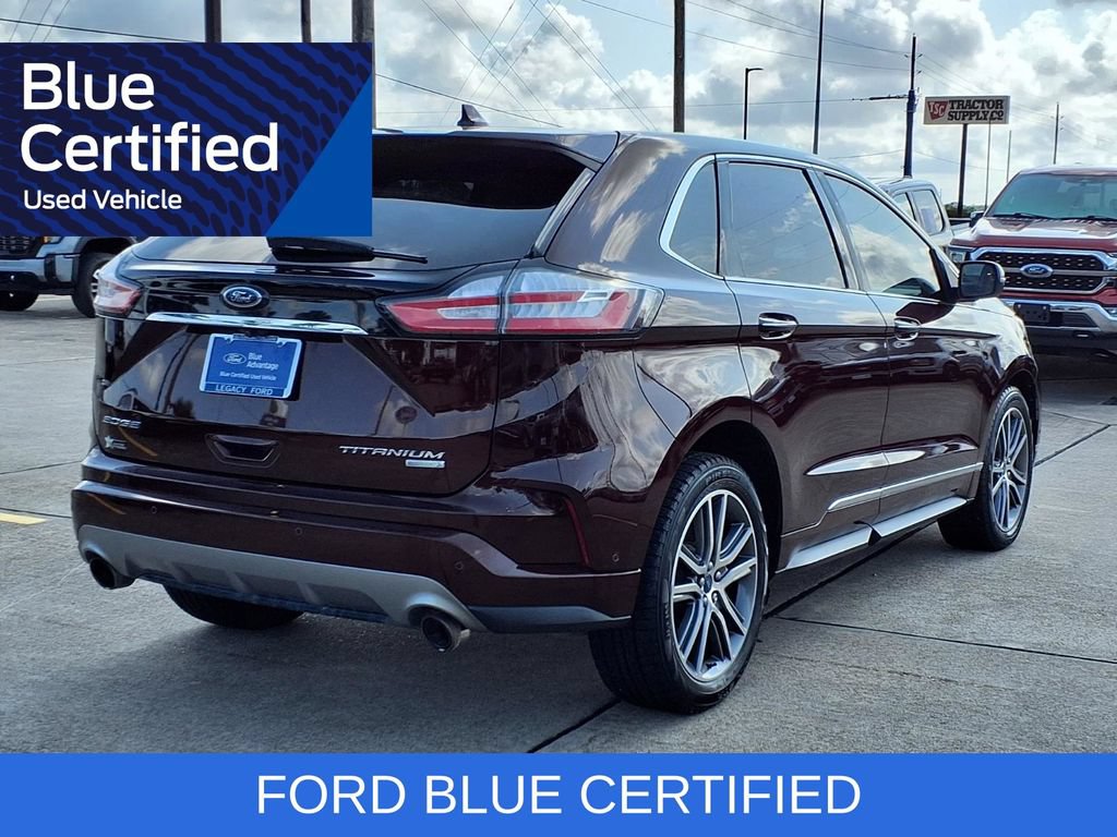 Certified 2019 Ford Edge Titanium w/ Equipment Group 301A FWD image 2