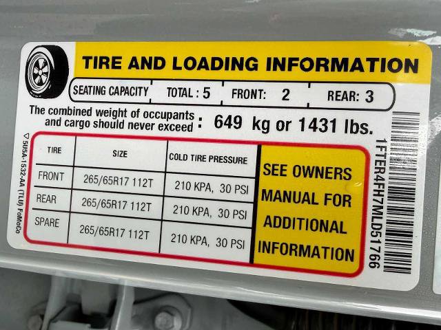 Certified 2021 Ford Ranger XLT w/ Equipment Group 302A High AWD/4WD image 27