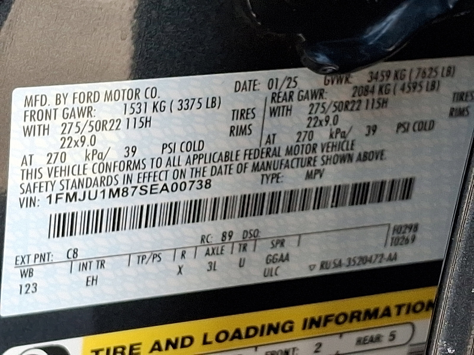 Certified 2025 Ford Expedition Platinum w/ Stealth Appearance Package image 26