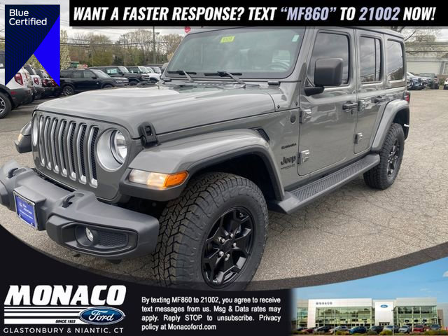 Used 2020 Jeep Wrangler Unlimited Sahara