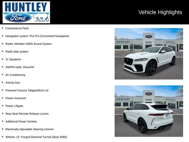 Used 2023 Jaguar F-PACE SVR AWD/4WD image 2