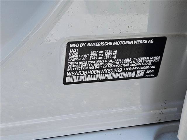 Used 2022 BMW 530i w/ M Sport Package RWD image 24