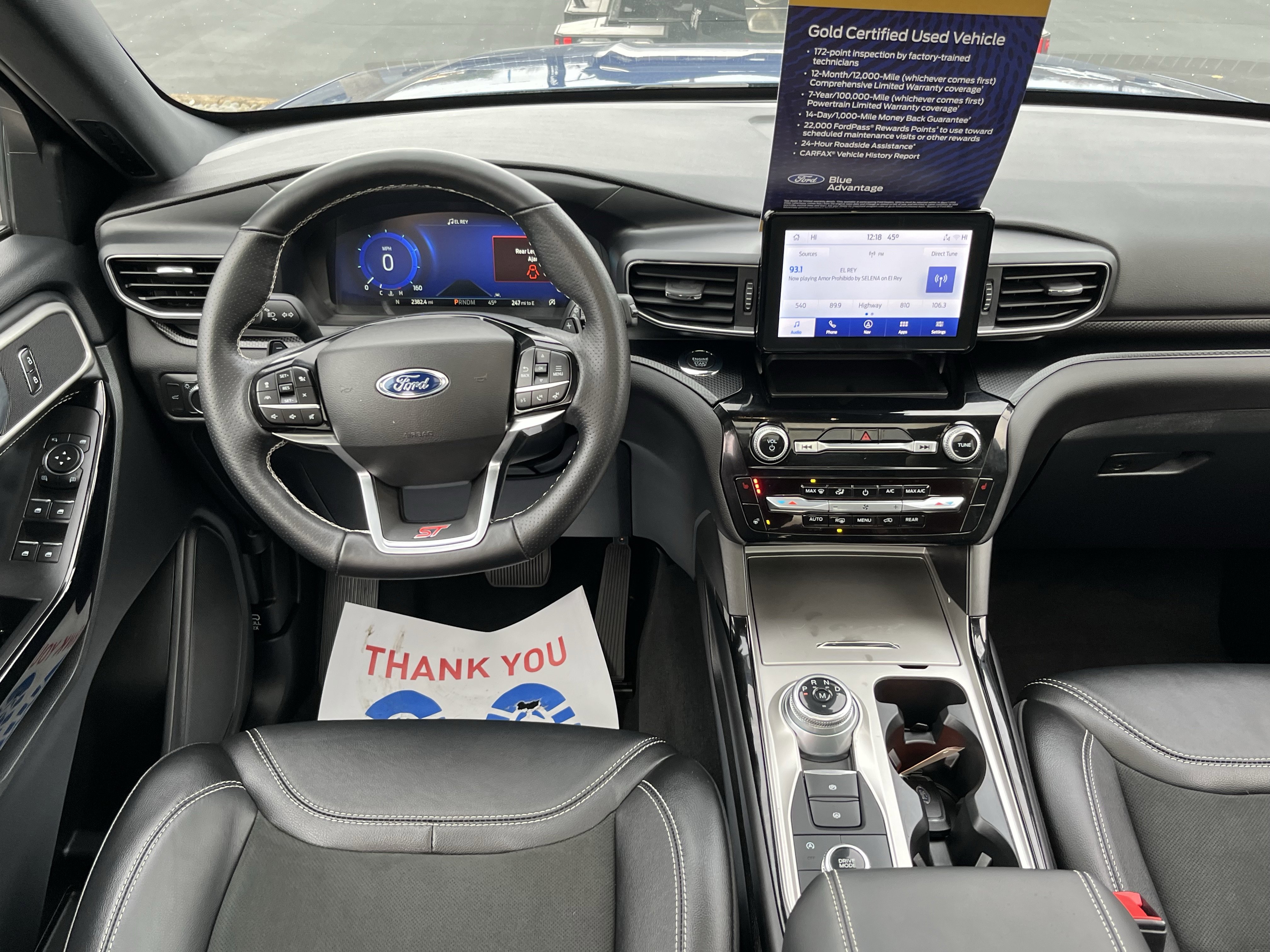 Certified 2022 Ford Explorer ST image 8