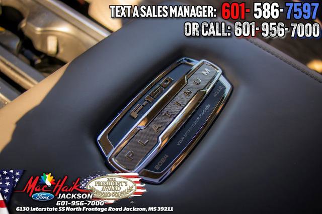 Certified 2024 Ford F150 Platinum w/ Equipment Group 703A Plus image 15