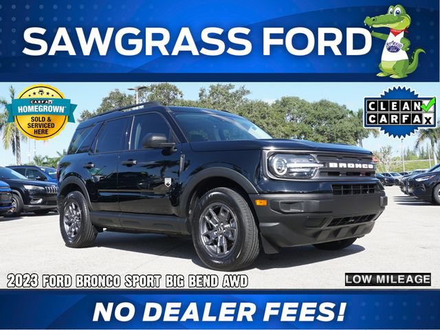 Certified 2023 Ford Bronco Sport Big Bend
