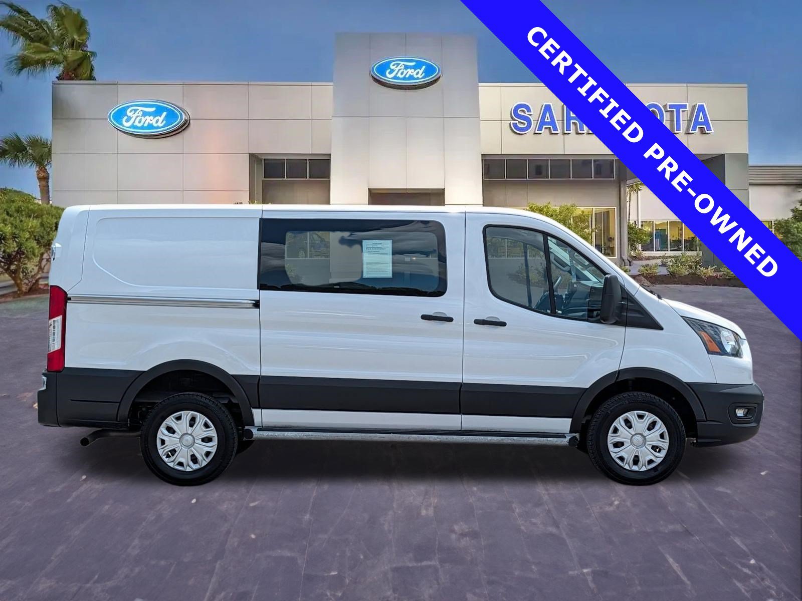 Certified 2025 Ford Transit 250 Low Roof w/ Exterior Upgrade Package RWD video 1