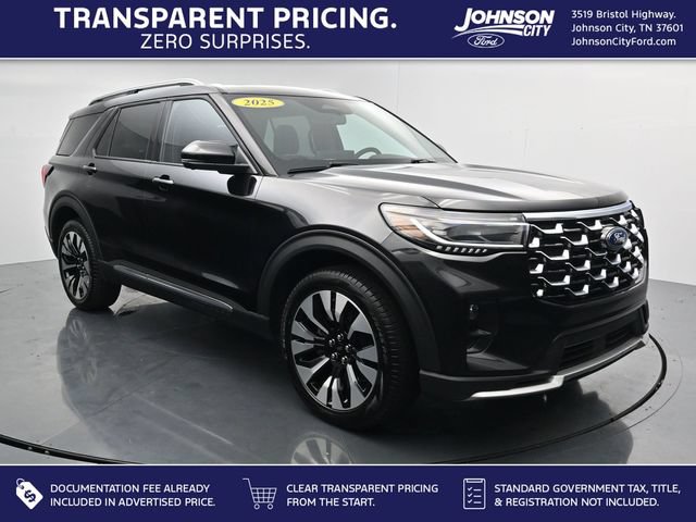 Certified 2025 Ford Explorer Platinum w/ LUX Leather Package