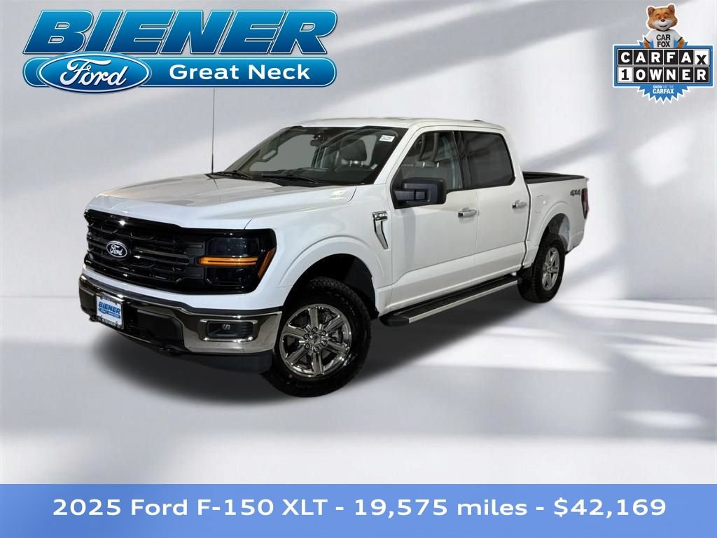 Certified 2025 Ford F150 XLT w/ Equipment Group 301A Standard