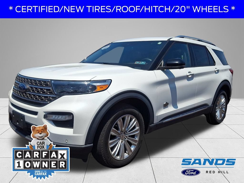 Certified 2023 Ford Explorer King Ranch w/ Class IV Trailer Tow Package