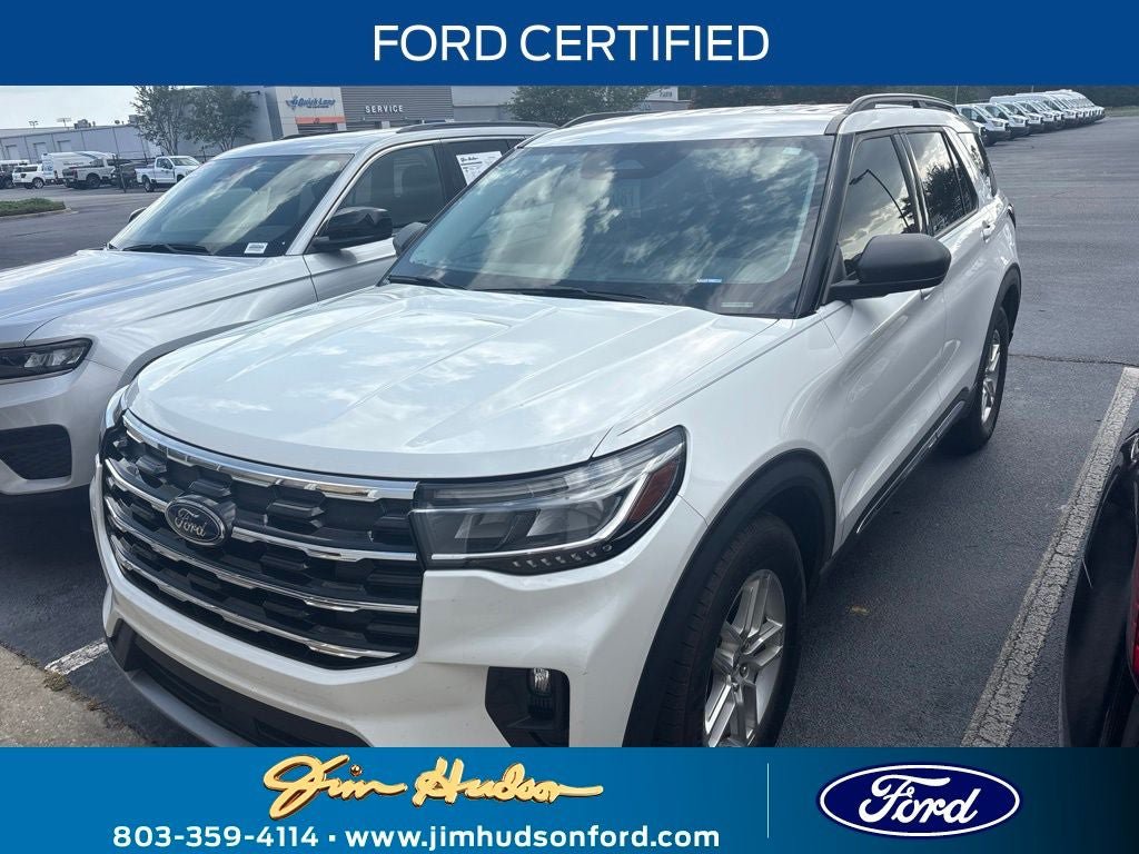 Certified 2025 Ford Explorer Active w/ Active Comfort Package RWD image 1